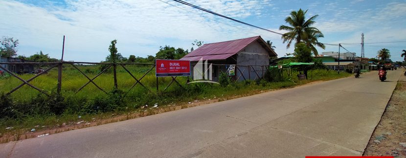 tanah dijual pinggir jalan raya desa kapur
