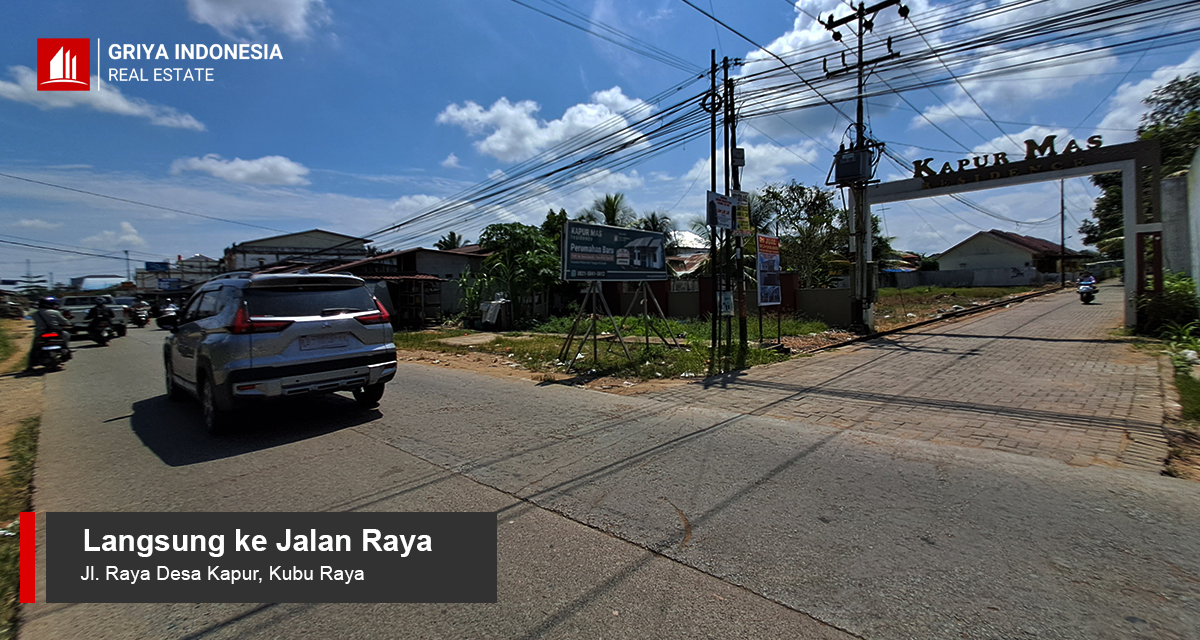 Jalan Raya Desa Kapur